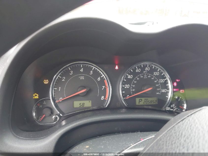 2011 Toyota Corolla S VIN: 2T1BU4EE7BC717125 Lot: 43978693