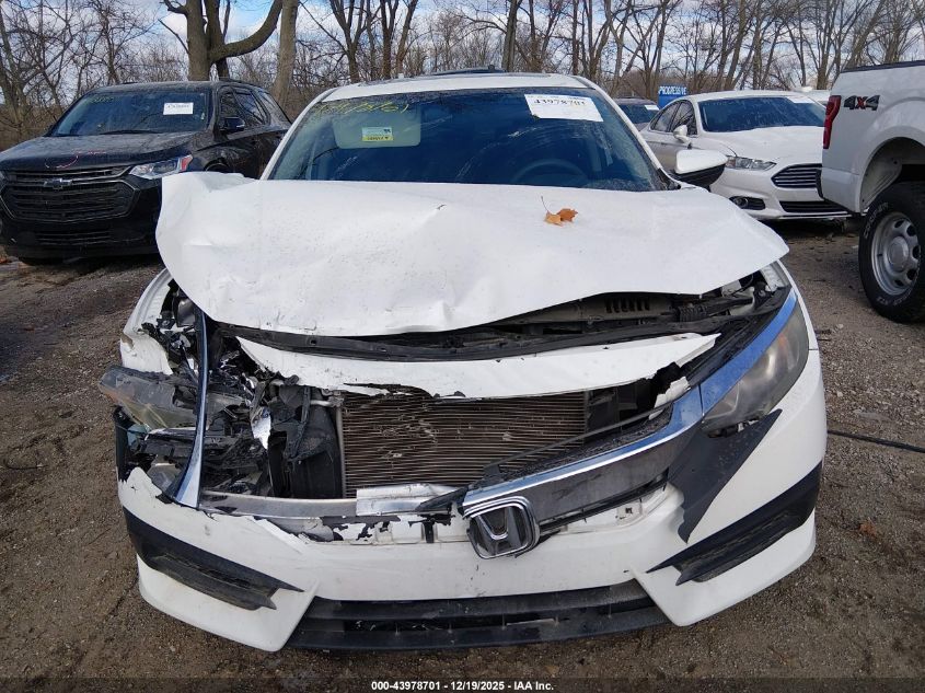 2018 Honda Civic Ex VIN: 19XFC2F73JE037585 Lot: 43978701