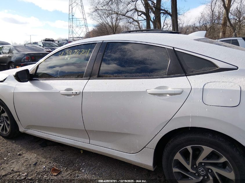 2018 Honda Civic Ex VIN: 19XFC2F73JE037585 Lot: 43978701