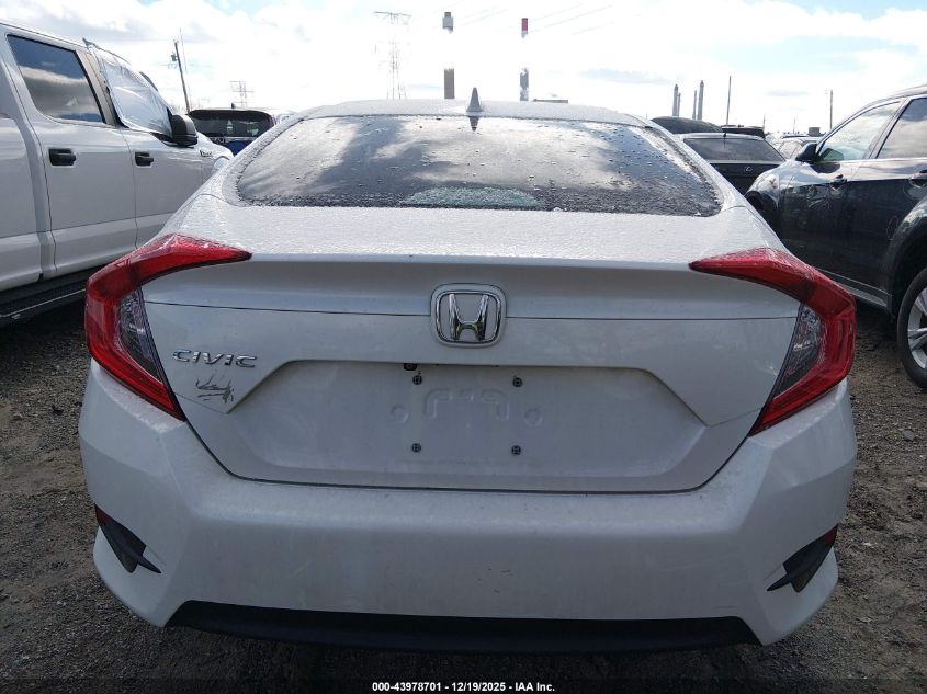 2018 Honda Civic Ex VIN: 19XFC2F73JE037585 Lot: 43978701