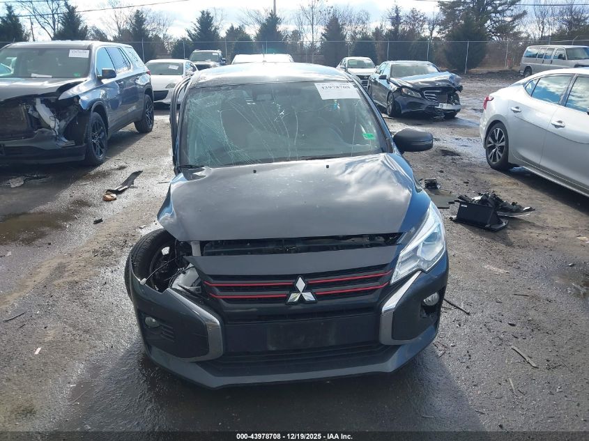 2024 Mitsubishi Mirage Black Edition/Ralliart/Se VIN: ML32AWHJXRH014513 Lot: 43978708