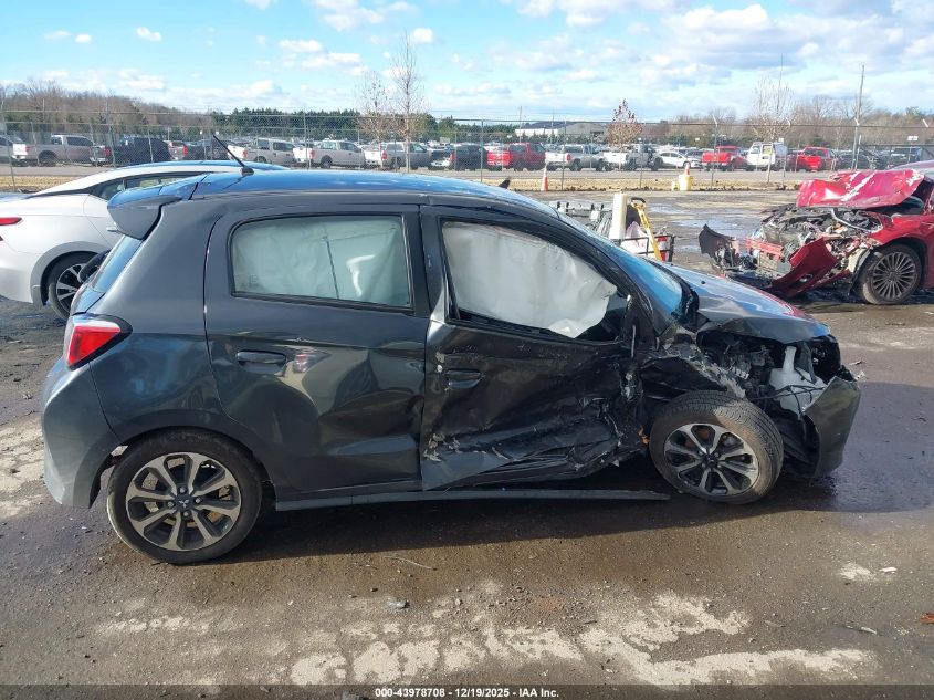 2024 Mitsubishi Mirage Black Edition/Ralliart/Se VIN: ML32AWHJXRH014513 Lot: 43978708