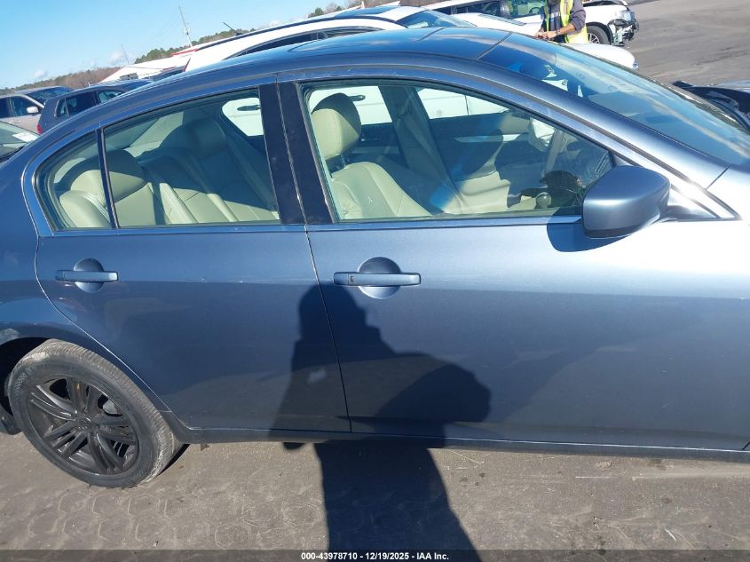 2009 Infiniti G37X VIN: JNKCV61F39M352224 Lot: 43978710