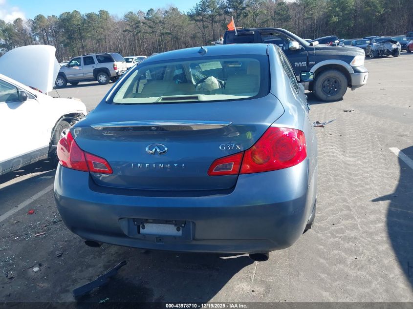 2009 Infiniti G37X VIN: JNKCV61F39M352224 Lot: 43978710