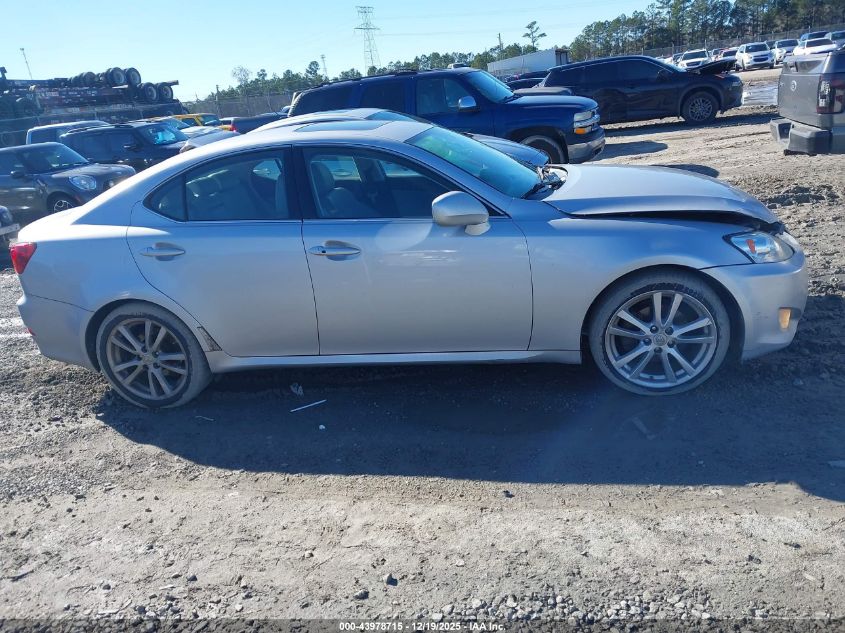 2006 Lexus Is 250 VIN: JTHBK262865011460 Lot: 43978715