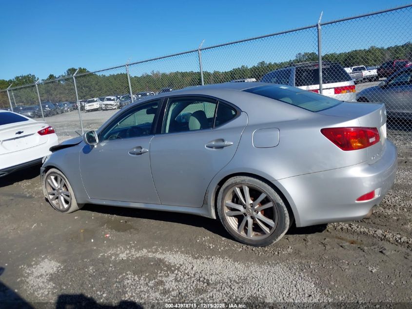 2006 Lexus Is 250 VIN: JTHBK262865011460 Lot: 43978715