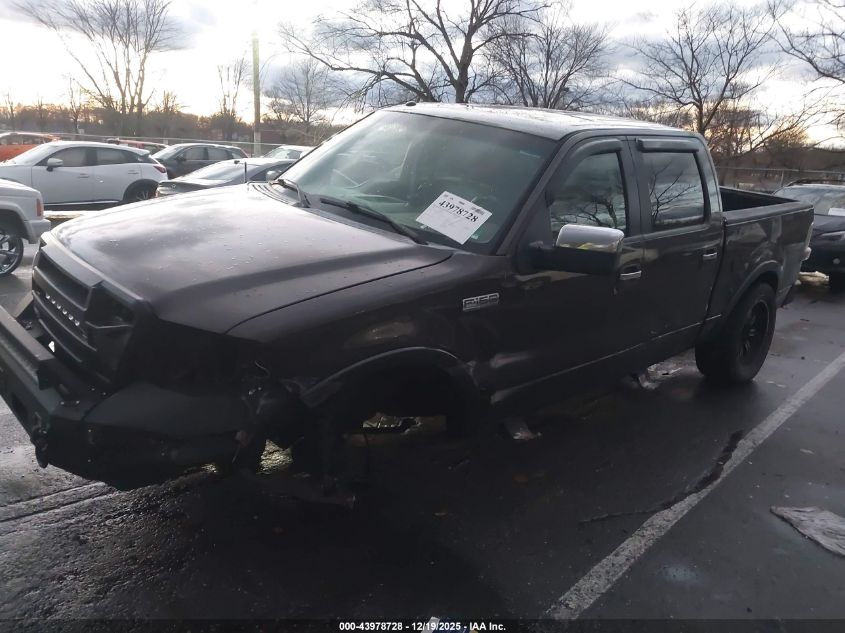 2006 Ford F-150 Fx4/Lariat/Xlt VIN: 1FTPW14576KB53545 Lot: 43978728