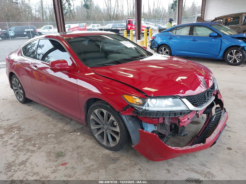 1HGCT2B8XFA007142 2015 Honda Accord Ex-L V-6 auction photo 1