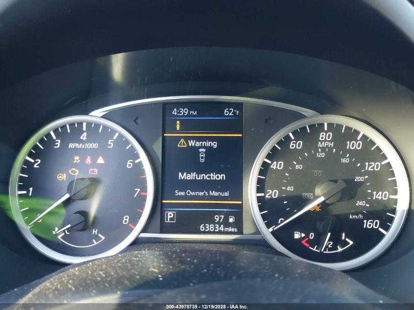 2019 Nissan Sentra S VIN: 3N1AB7AP2KY457214 Lot: 43978739