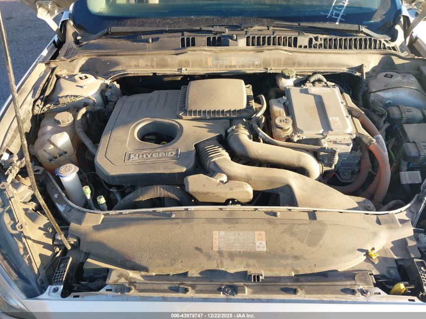 2017 Ford Fusion Hybrid S VIN: 3FA6P0UU8HR132895 Lot: 43978747
