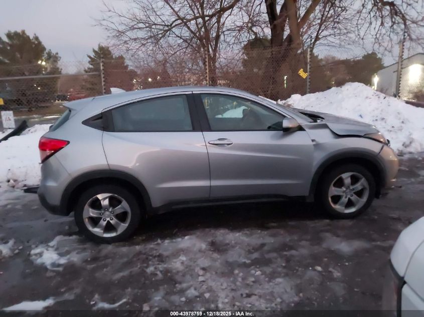 2018 Honda Hr-V Lx VIN: 3CZRU6H38JG711580 Lot: 43978759