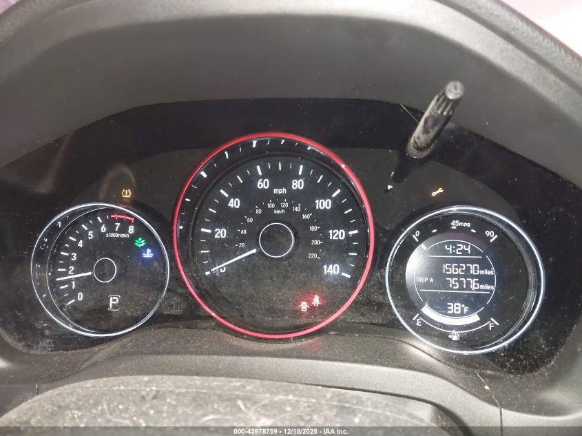 2018 Honda Hr-V Lx VIN: 3CZRU6H38JG711580 Lot: 43978759