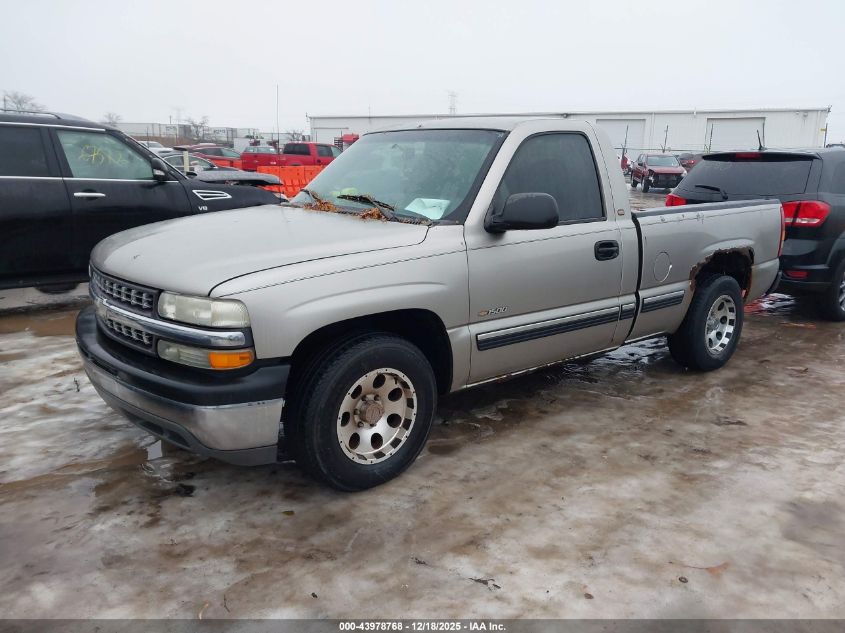 2002 Chevrolet Silverado 1500 VIN: 1GCEC14W22Z254616 Lot: 43978768