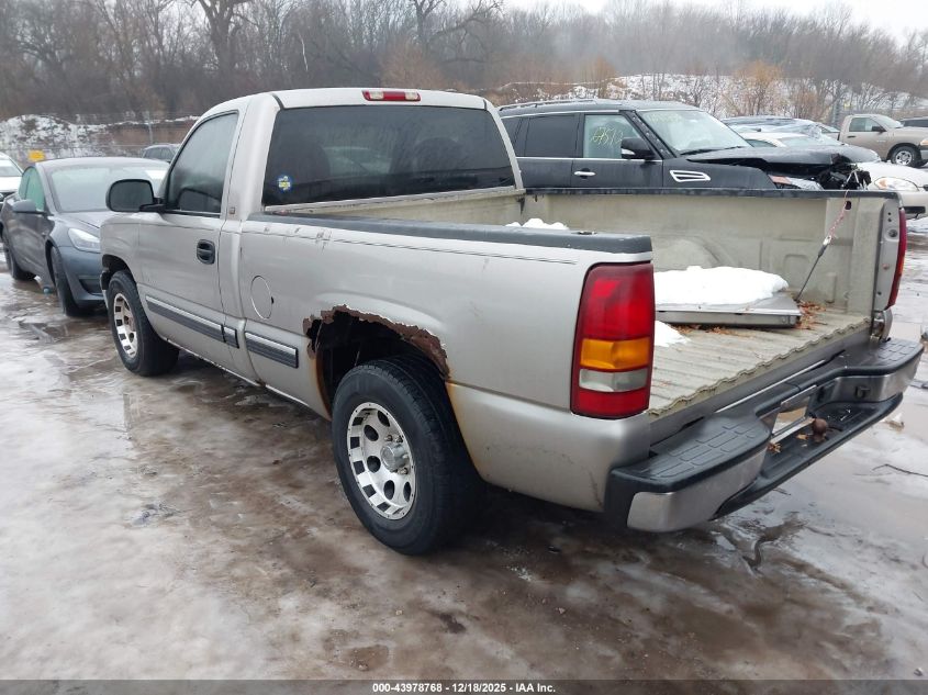 2002 Chevrolet Silverado 1500 VIN: 1GCEC14W22Z254616 Lot: 43978768