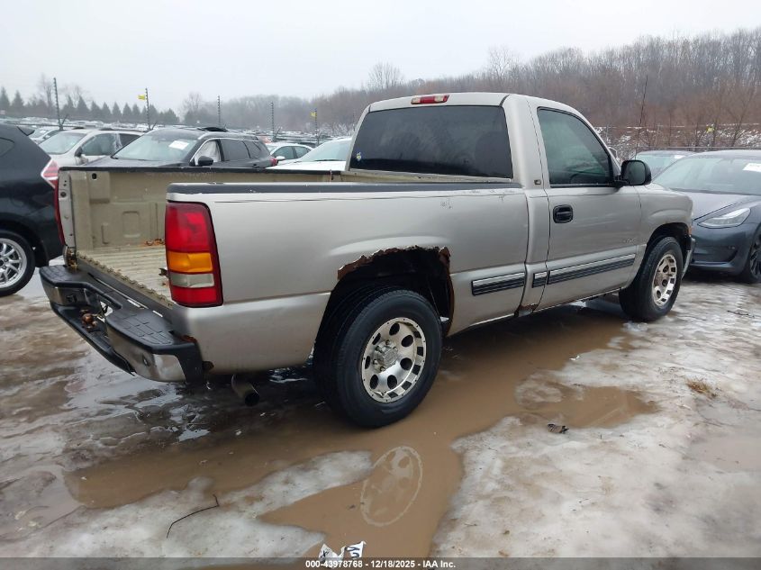 2002 Chevrolet Silverado 1500 VIN: 1GCEC14W22Z254616 Lot: 43978768