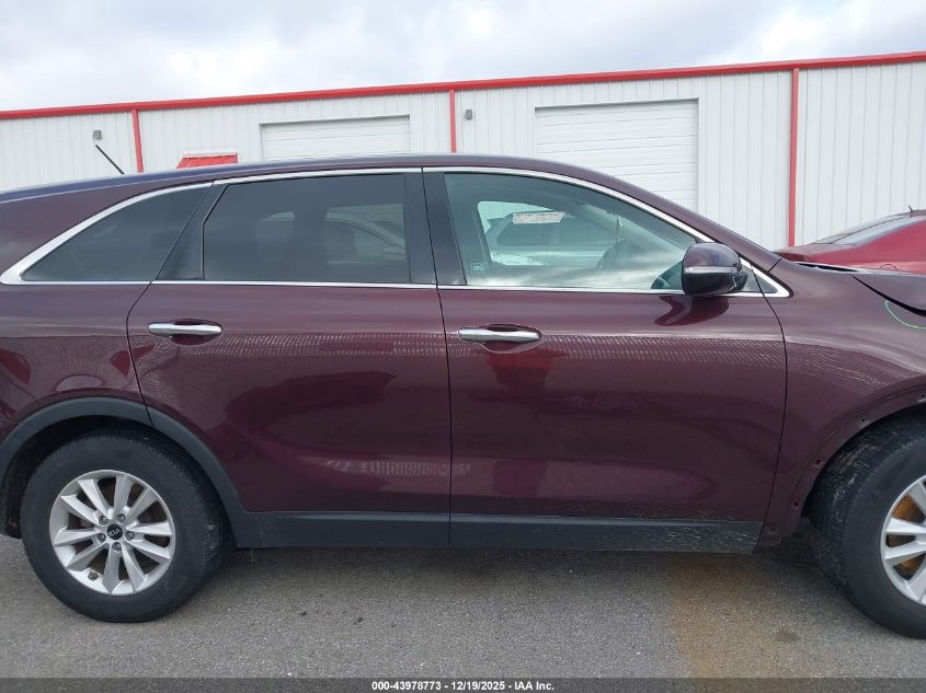 2019 Kia Sorento 2.4L Lx VIN: 5XYPG4A34KG560613 Lot: 43978773