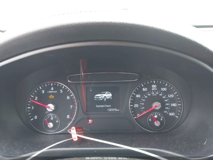 2019 Kia Sorento 2.4L Lx VIN: 5XYPG4A34KG560613 Lot: 43978773