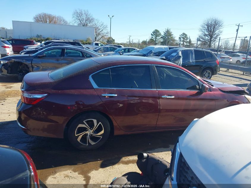 2017 Honda Accord Lx VIN: 1HGCR2F31HA175140 Lot: 43978782