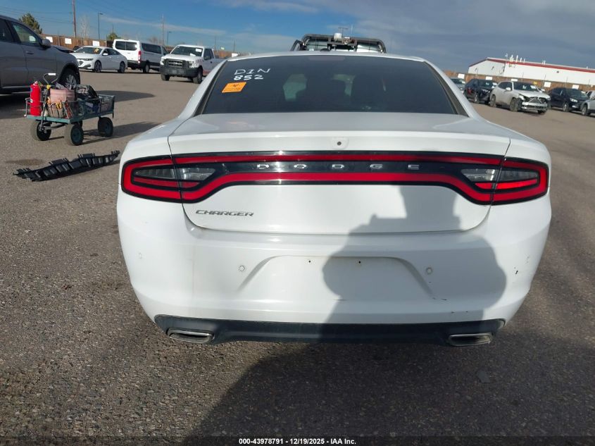 2020 Dodge Charger Sxt Rwd VIN: 2C3CDXBGXLH180418 Lot: 43978791
