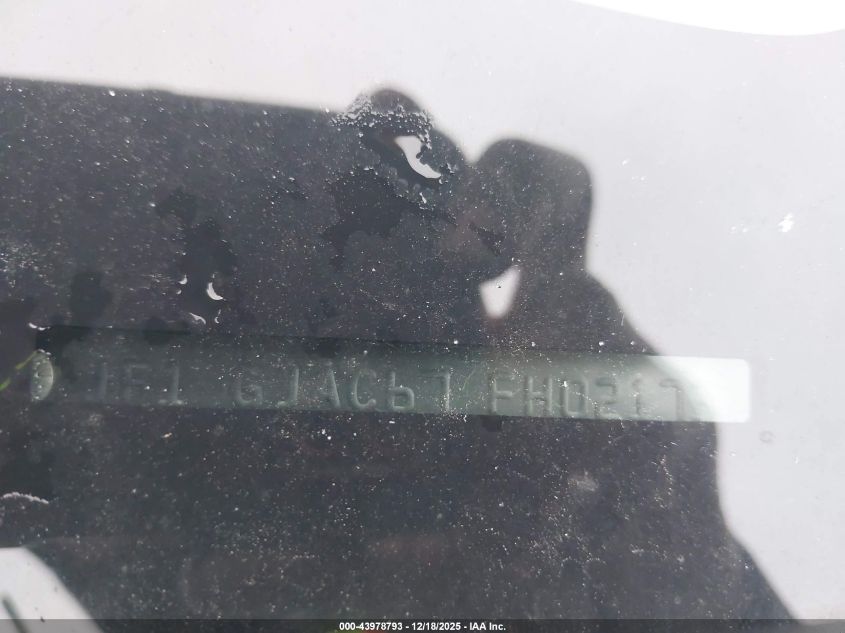 2015 Subaru Impreza 2.0I Premium VIN: JF1GJAC67FH021736 Lot: 43978793