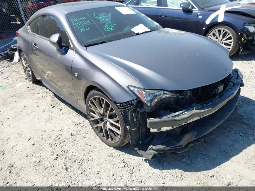2016 Lexus Rc 350 VIN: JTHHE5BC4G5014343 Lot: 43978795