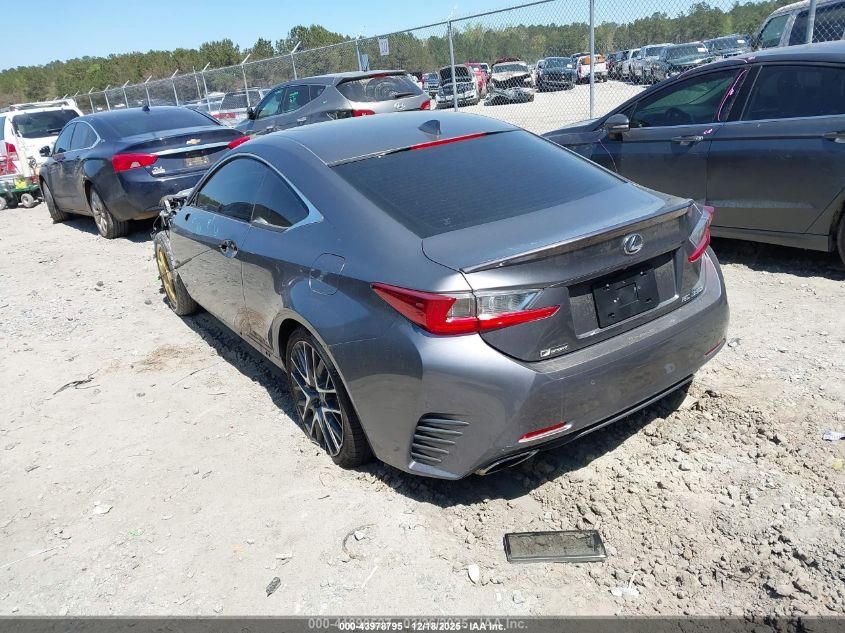 2016 Lexus Rc 350 VIN: JTHHE5BC4G5014343 Lot: 43978795