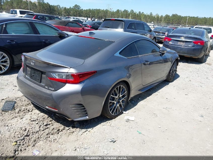 2016 Lexus Rc 350 VIN: JTHHE5BC4G5014343 Lot: 43978795