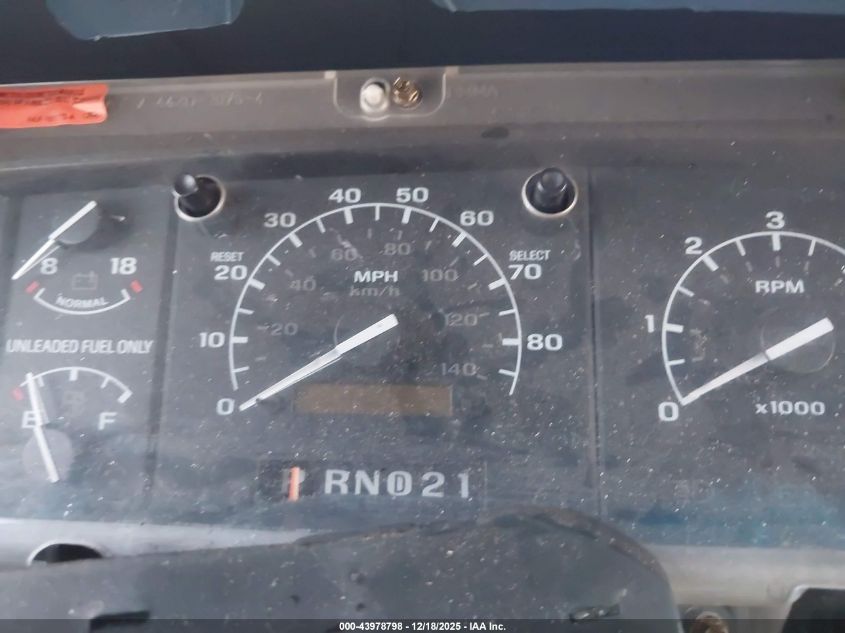 1995 Ford F150 VIN: 1FTEX15NXSKB89047 Lot: 43978798