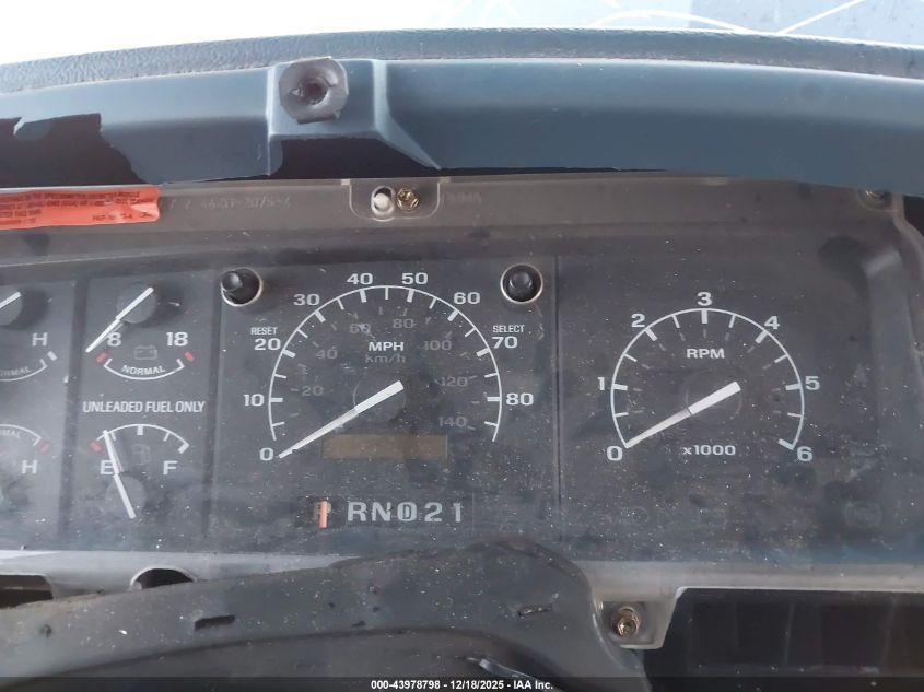 1995 Ford F150 VIN: 1FTEX15NXSKB89047 Lot: 43978798