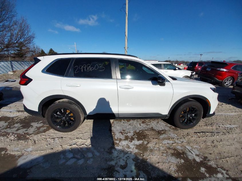 2025 Honda Cr-V Hybrid Sport-L VIN: 7FARS6H87SE065550 Lot: 43978802