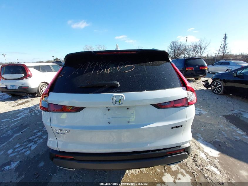 2025 Honda Cr-V Hybrid Sport-L VIN: 7FARS6H87SE065550 Lot: 43978802