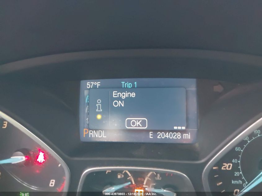 2014 Ford Focus Se VIN: 1FADP3K29EL286035 Lot: 43978803