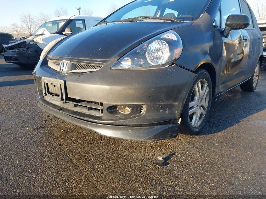 2007 Honda Fit Sport VIN: JHMGD38627S066608 Lot: 43978811