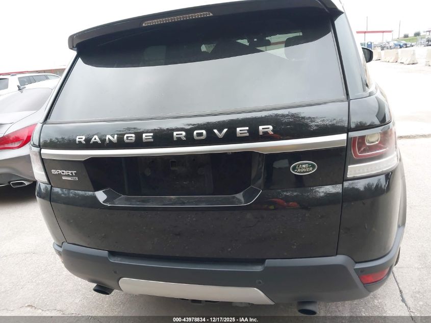 2014 Land Rover Range Rover Sport 3.0L V6 Supercharged Hse VIN: SALWR2WF9EA373751 Lot: 43978834