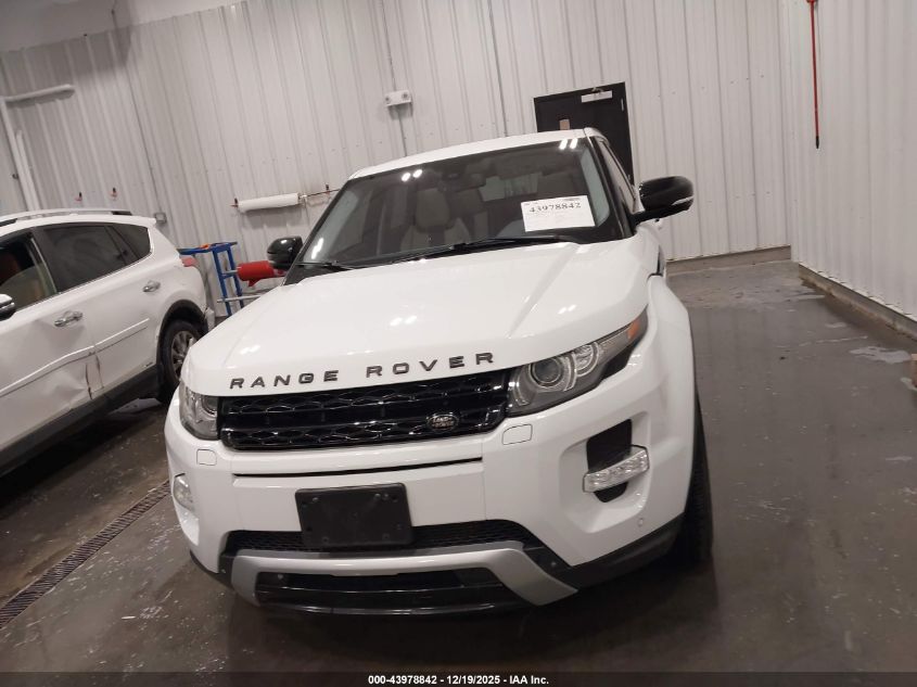 2013 Land Rover Range Rover Evoque Pure VIN: SALVT2BG8DH779117 Lot: 43978842