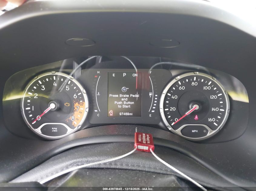 2017 Jeep Renegade Altitude Fwd VIN: ZACCJABB1HPF24388 Lot: 43978845