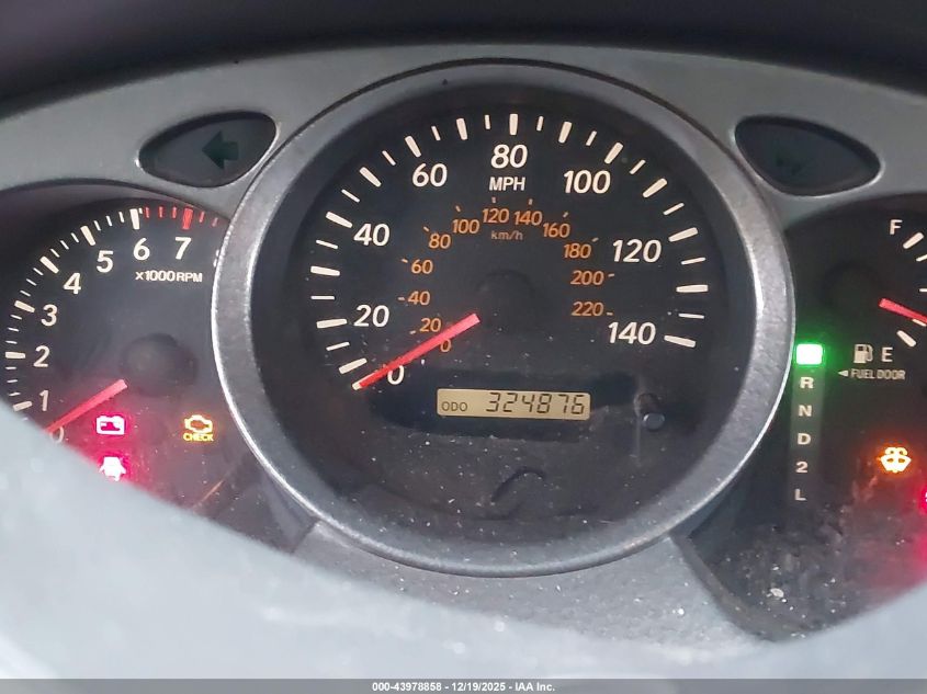 2002 Toyota Highlander V6 VIN: JTEGF21A920044576 Lot: 43978858