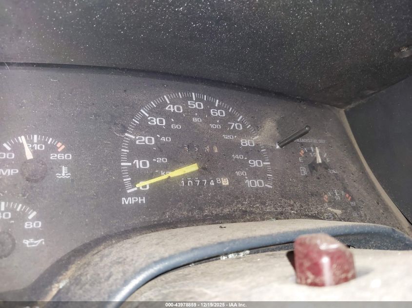 1995 Chev S10 Pickup VIN: 1GCCS144358139487 Lot: 43978859