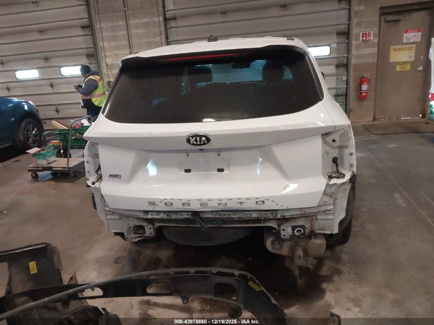 2021 Kia Sorento Lx VIN: 5XYRGDLC9MG039380 Lot: 43978860