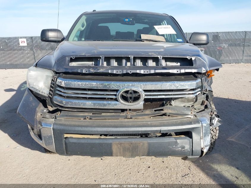 2016 Toyota Tundra Sr5 5.7L V8 VIN: 5TFDW5F11GX568756 Lot: 43978861