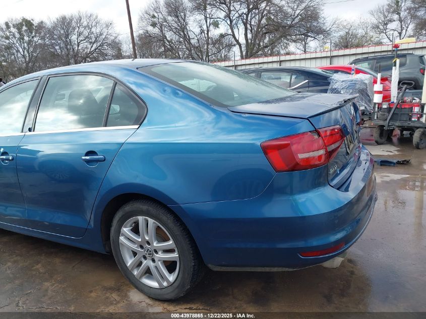 2017 Volkswagen Jetta 1.4T S VIN: 3VW167AJ5HM369154 Lot: 43978865