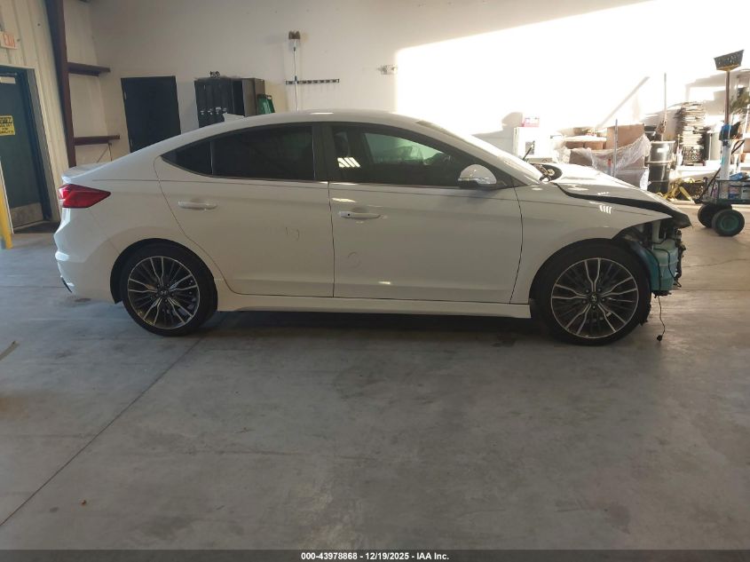 2017 Hyundai Elantra Sport VIN: KMHD04LB1HU291663 Lot: 43978868