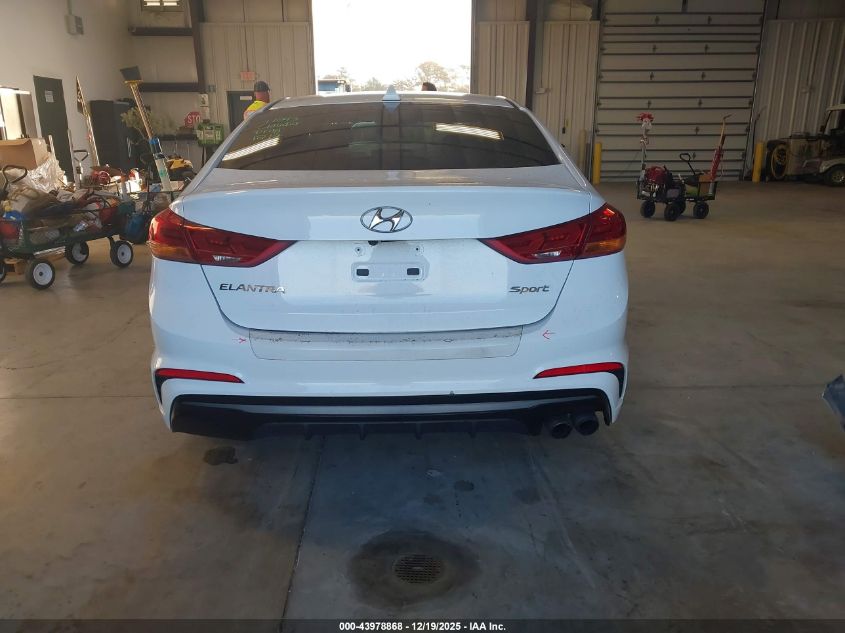 2017 Hyundai Elantra Sport VIN: KMHD04LB1HU291663 Lot: 43978868