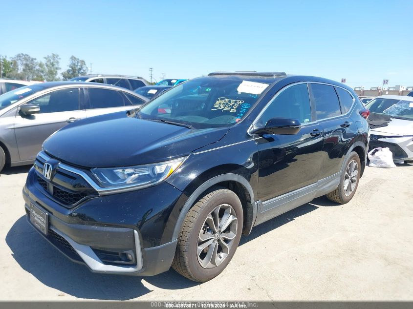 2020 Honda Cr-V 2Wd Ex VIN: 5J6RW1H54LA018800 Lot: 43978871