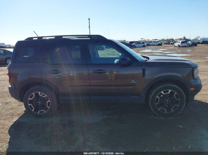 2022 Ford Bronco Sport Outer Banks VIN: 3FMCR9C67NRE28593 Lot: 43978877