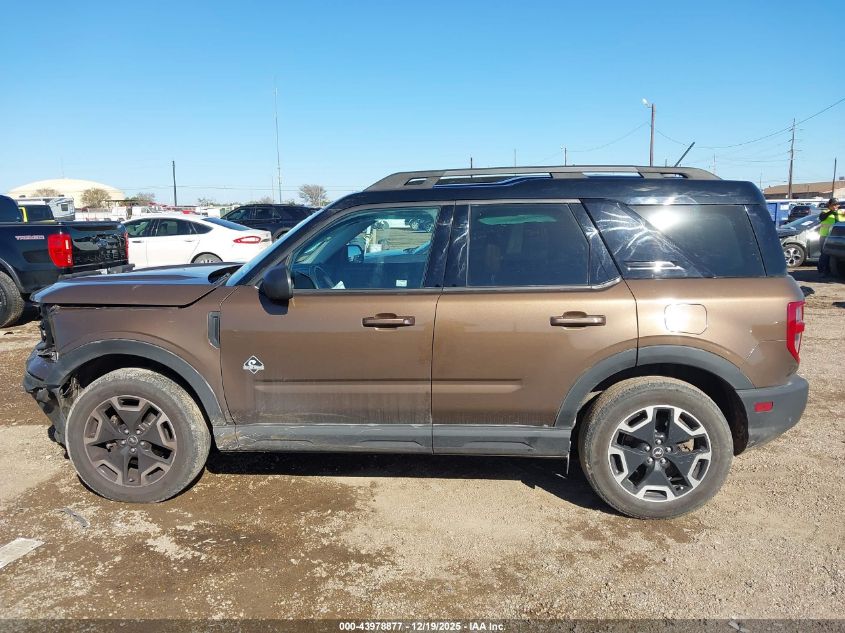 2022 Ford Bronco Sport Outer Banks VIN: 3FMCR9C67NRE28593 Lot: 43978877