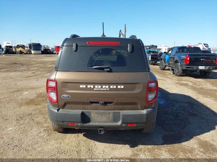 2022 Ford Bronco Sport Outer Banks VIN: 3FMCR9C67NRE28593 Lot: 43978877