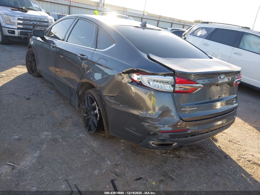 2019 Ford Fusion Se VIN: 3FA6P0T95KR270432 Lot: 43978880