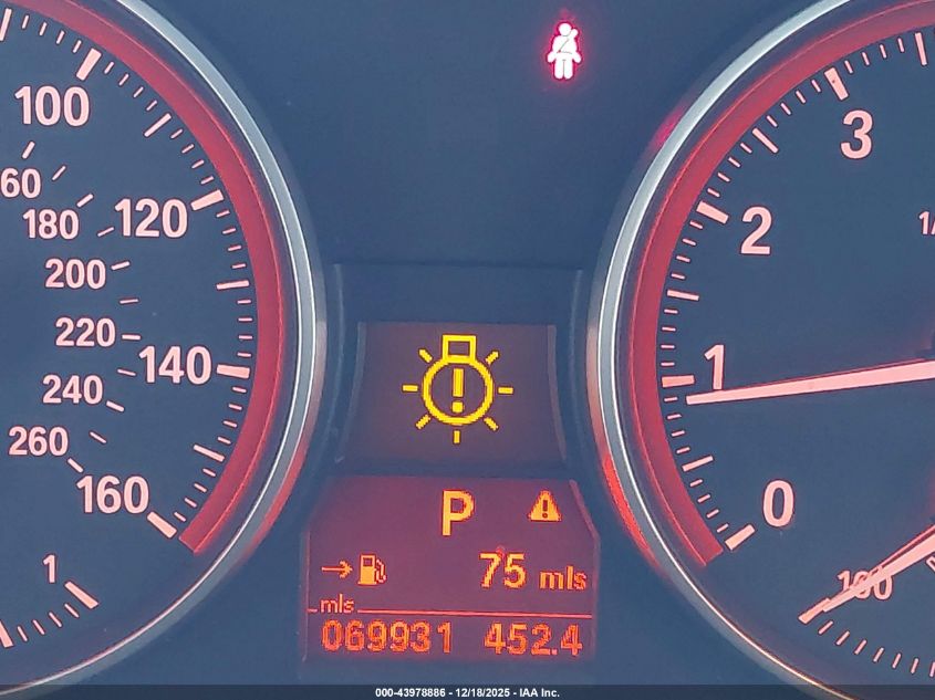 2012 BMW 328I VIN: WBADW7C55CE729048 Lot: 43978886