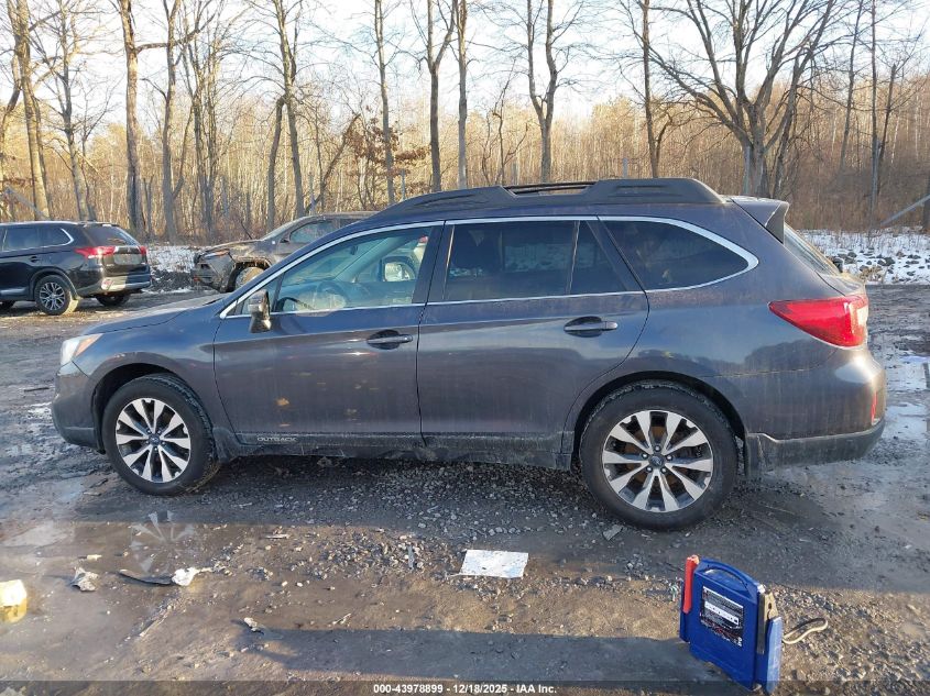2015 Subaru Outback 2.5I Limited VIN: 4S4BSALC6F3236105 Lot: 43978899
